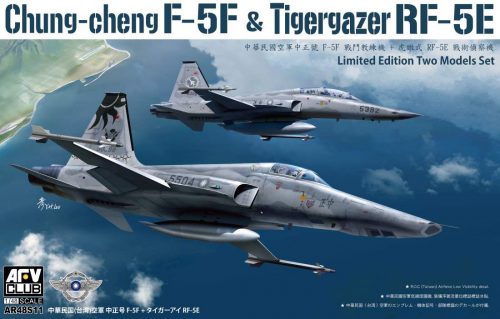 AFV-Club 1:48 Chung-Cheng F-5F & Tigergazer RF-5E<Limited Two models set>