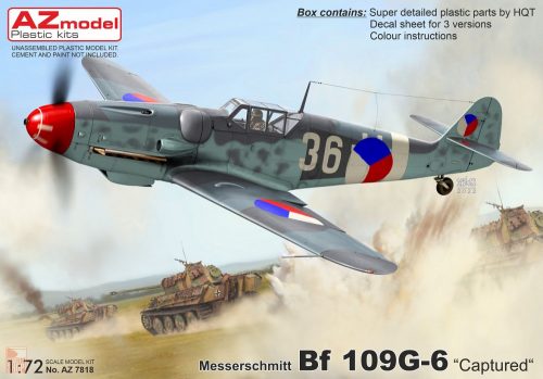 AZ Model 1:72 Bf 109G-6 “Captured”