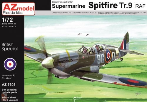 AZ Model 1:72 Spitfire Tr.9 RAF