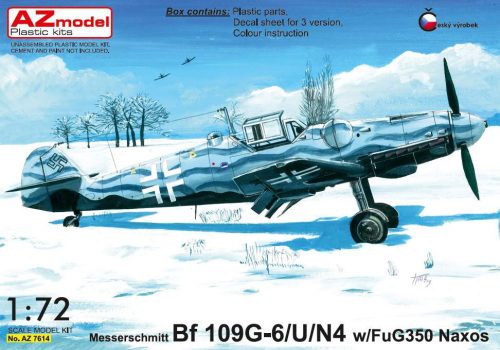 AZ Model 1:72 Bf 109G-6/U/N4 w/FuG350 Naxos