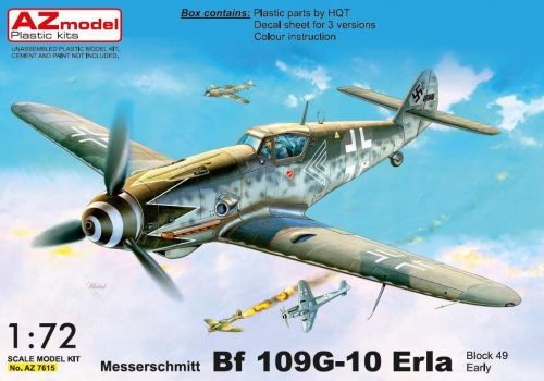 AZ Model 1:72 Bf 109G-10 ERLA early, block 49XX