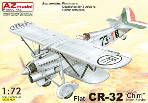 AZ Model 1:72 Fiat CR-32 “Chirri” Italian Service