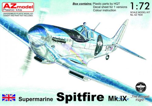 AZ Model 1:72 Spitfire Mk.IX “The Longest Flight”