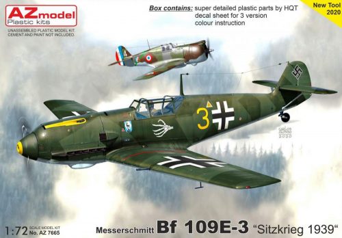 AZ Model 1:72 Bf 109E-3 “Sitzkrieg” 1939″