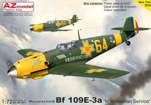 AZ Model 1:72 Bf 109E-3a „In Romanian Service“