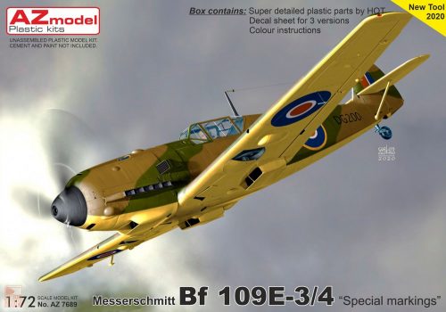 AZ Model 1:72 Bf 109E-3 “Special marking”