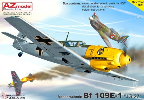 AZ Model 1:72 Bf 109E-1 “JG.27”