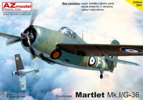 AZ Model 1:72 Martlet Mk.I/G-36