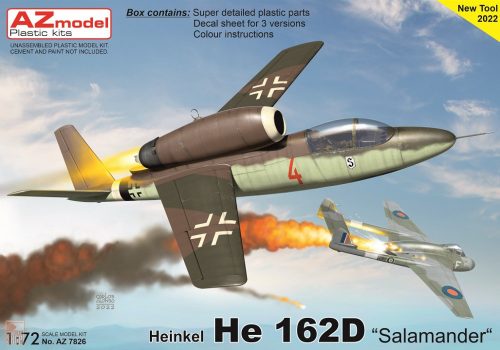 AZ Model 1:72 Heinkel He 162D “Salamander”