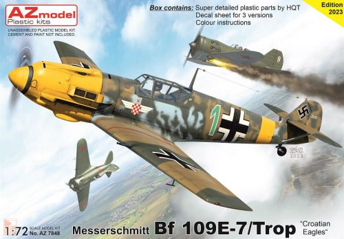 AZ Model 1:72 Bf 109E-7/Trop “Croatian Eagles”