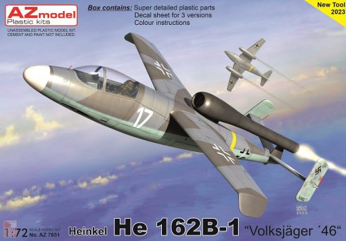 AZ Model 1:72 Heinkel He 162B-1 “Volksjäger 46”