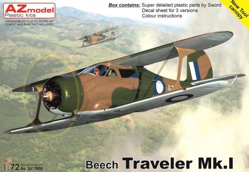 AZ Model 1:72 Beech Traveler Mk.I