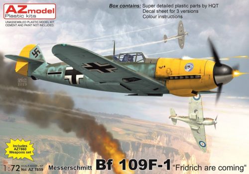 AZ Model 1:72 Bf 109F-1 “Fridrich are coming”