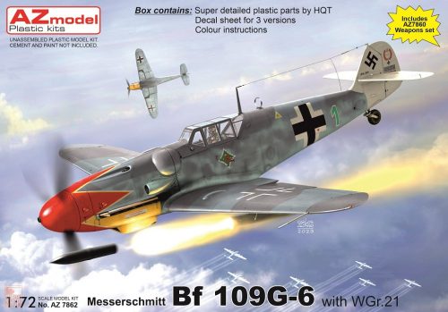 AZ Model 1:72 Bf 109G-6 with WGr.21