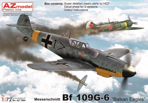 AZ Model 1:72 Bf 109G-6 “Balkan Eagles”