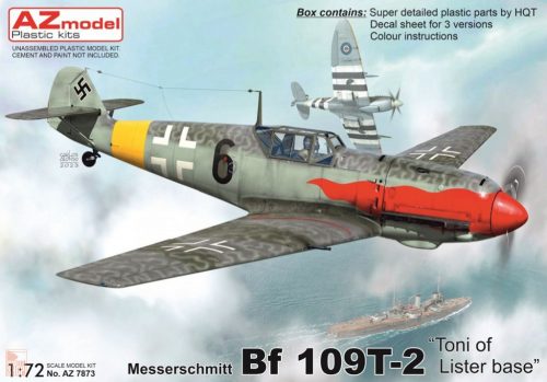 AZ Model 1:72 Bf 109T-2 “Toni of Lister base”