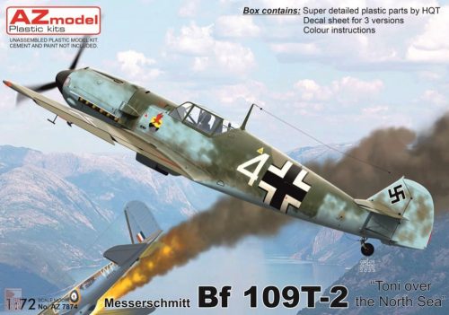 AZ Model 1:72 Bf 109T-2 “Toni over the North Sea”