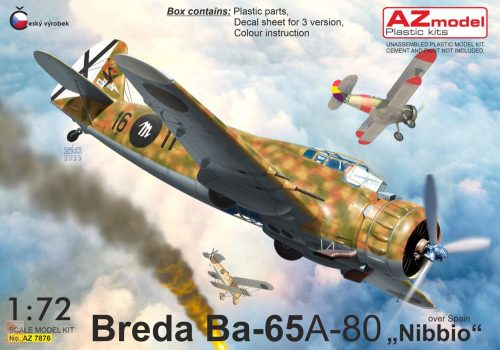 AZ Model 1:72 Breda Ba-65A-80 “Nibbio” over Spain