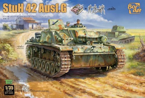 Border model BT045 1:35 StuH 42 AUSF.G Early full interior