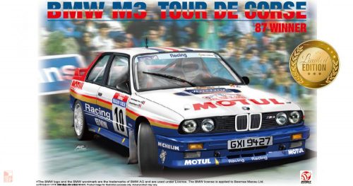 NUNU-BEEMAX 1:24 BMW M3 Tour de Corse 1987