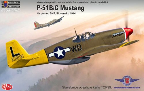 KP Model 1:72 P-51B/C Mustang “SNP 1944”