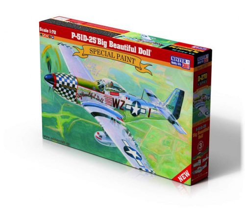 Mistercraft 1:72 P-51D-25 ”Big Beautiful Doll”