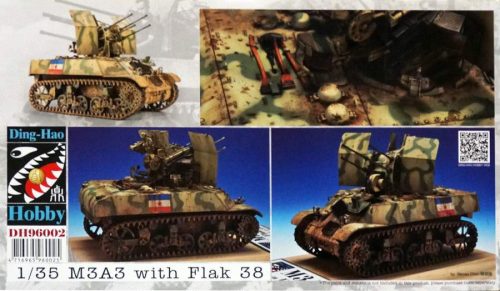 AFV-Club 1:35 M3A3 with quad 20mm Flak-38V