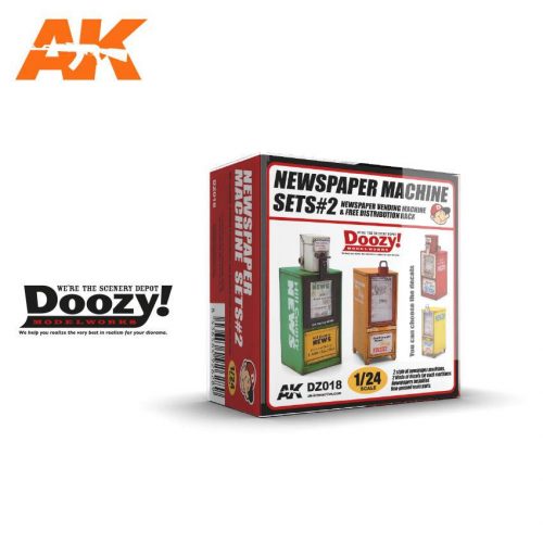 AK-Interactive (Doozy) Newspaper machine sets 2.