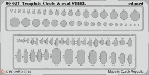 Eduard Accessories  Circle & oval STEEL