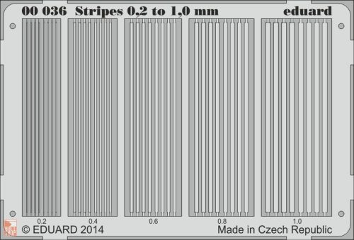 Eduard Accessories  Stripes 0.2 to 1 mm