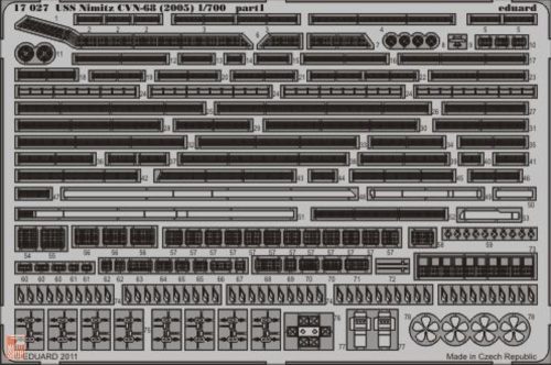 Eduard Accessories 1:700 USS Nimitz CVN-68 (2005) for Trumpeter