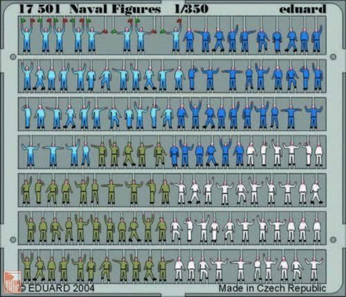 Eduard Accessories 1:350 Marine Figuren bemalt Fotoätzsatz