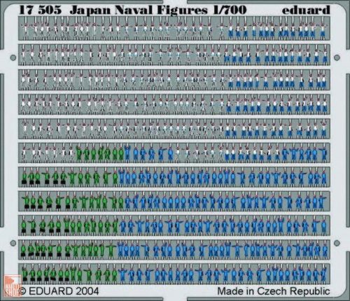 Eduard Accessories 1:700 IJN Figuren bemalt Fotoätzsatz