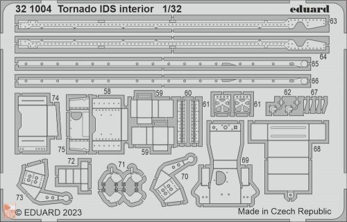 Eduard Accessories 1:32 Tornado IDS interior for ITALERI