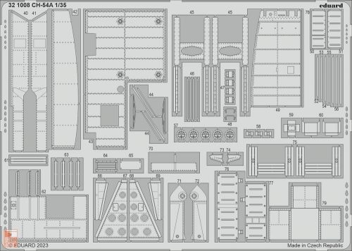 Eduard Accessories 1:35 CH-54A 1/35 ICM