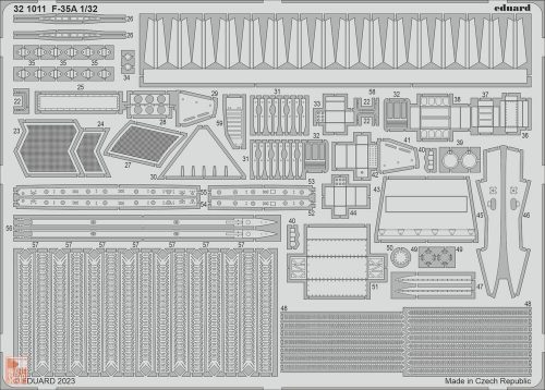 Eduard Accessories 1:32 F-35A 1/32 TRUMPETER