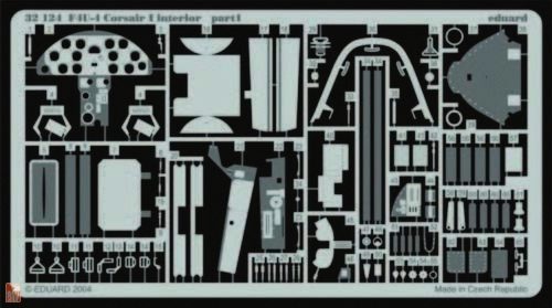 Eduard Accessories 1:32 F4U-4 Corsair I Interior für Trumpeter Bausatz