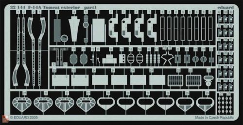Eduard Accessories 1:32 F-14A Tomcat exterior für Tamiya-Bausatz