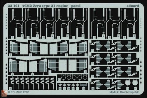 Eduard Accessories 1:32 A6M2 Zero type 21 engine für Tamiya Bausatz 60317