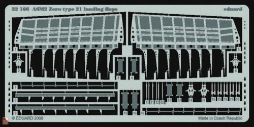 Eduard Accessories 1:32 A6M2 Zero type 21 landing flaps für Tamiya Bausatz