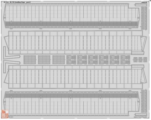 Eduard Accessories 1:32 B-17G landing flaps for HK Models