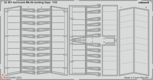 Eduard Accessories 1:32 Hurricane Mk.IIb landing flaps 1/32 REVELL