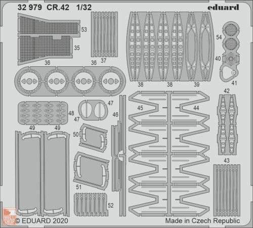 Eduard Accessories 1:32 CR.42 for ICM