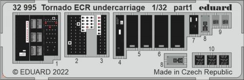 Eduard Accessories 1:32 Tornado ECR undercarriage for ITALERI