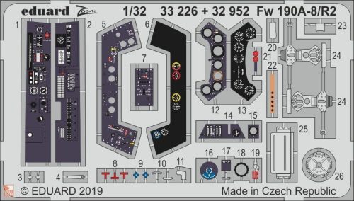 Eduard Accessories 1:32 Fw 190A-8/R2 for Revell