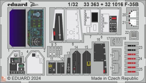 Eduard Accessories 1:32 F-35B 1/32