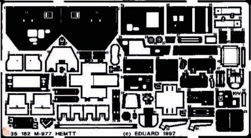 Eduard Accessories 1:35 M-977 HEMIT Detailbausatz