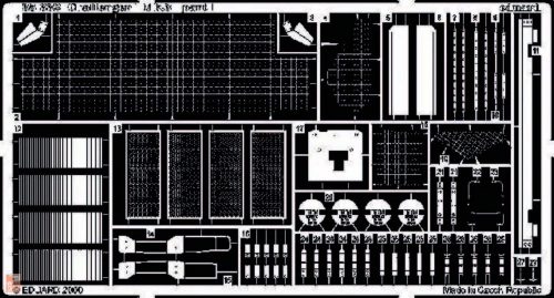 Eduard Accessories 1:35 Challenger 1 Mk. III Fotoätzsatz