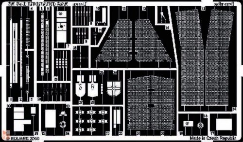 Eduard Accessories 1:35 Leopard 2 A5 Bundeswehr Fotoätzsatz