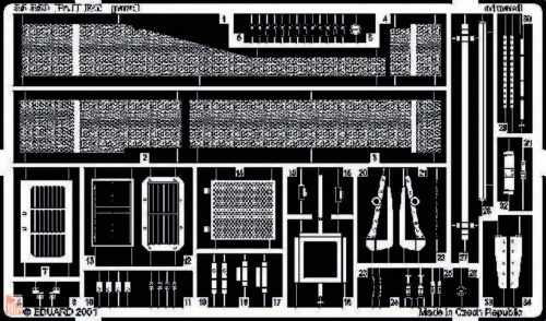 Eduard Accessories 1:35 Panzerkampfwagen II Ausf. F/G Fotoätzsatz